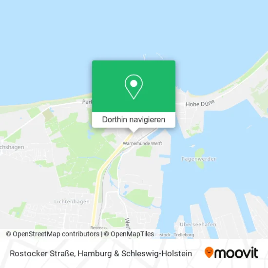 Rostocker Straße Karte