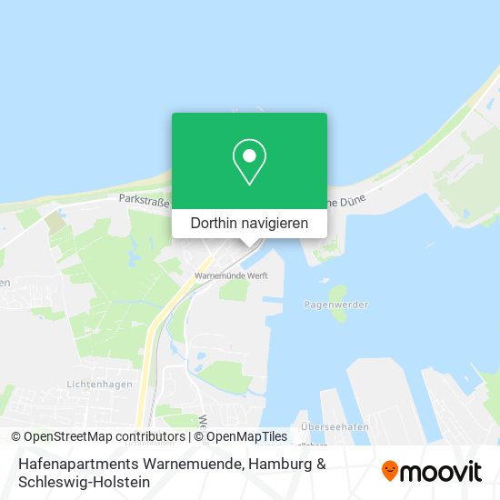 Hafenapartments Warnemuende Karte
