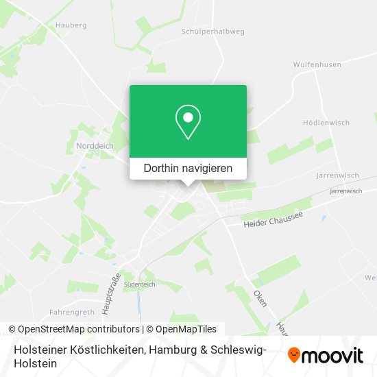 Holsteiner Köstlichkeiten Karte
