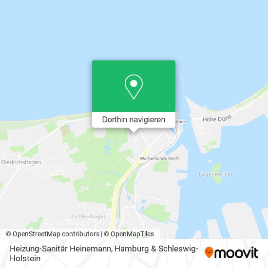 Heizung-Sanitär Heinemann Karte