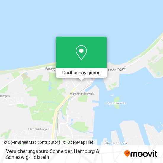 Versicherungsbüro Schneider Karte