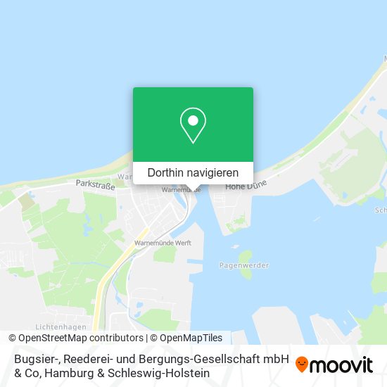 Bugsier-, Reederei- und Bergungs-Gesellschaft mbH & Co Karte