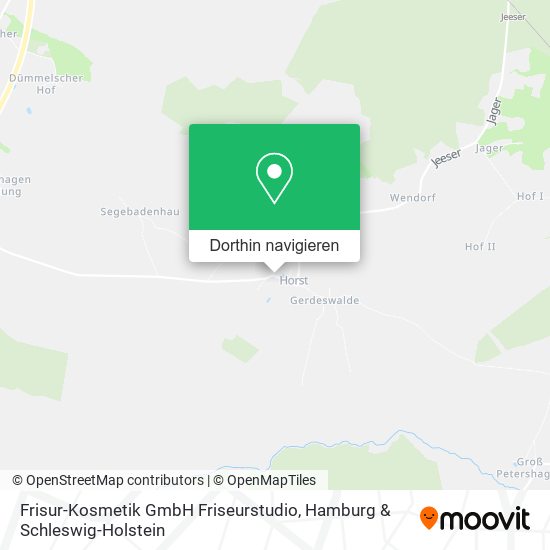 Frisur-Kosmetik GmbH Friseurstudio Karte