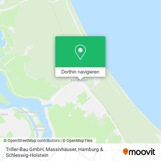 Triller-Bau GmbH, Massivhäuser Karte