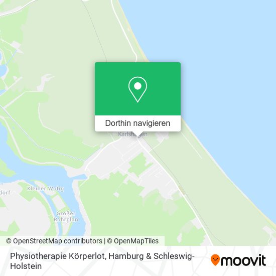 Physiotherapie Körperlot Karte