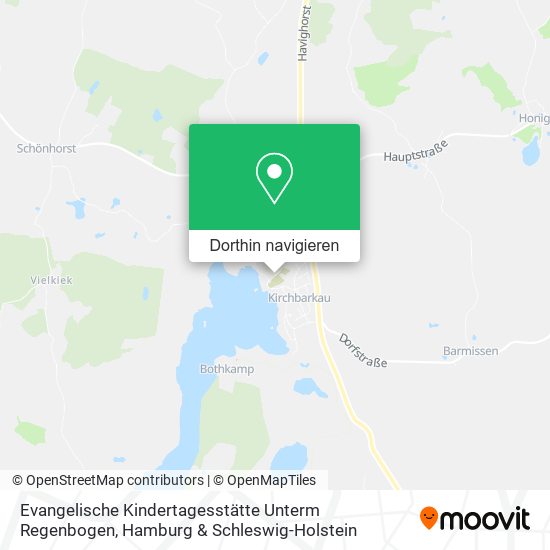 Evangelische Kindertagesstätte Unterm Regenbogen Karte
