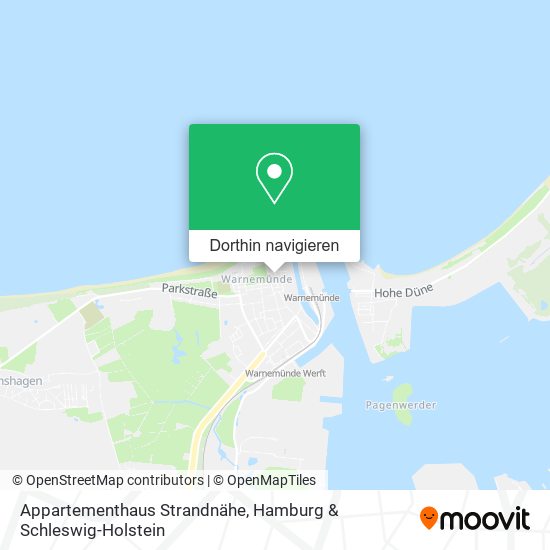 Appartementhaus Strandnähe Karte