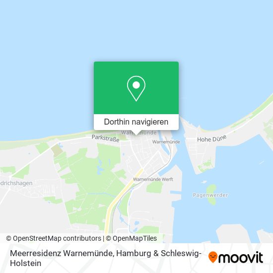 Meerresidenz Warnemünde Karte