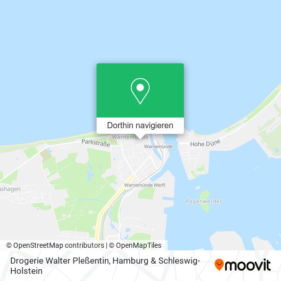 Drogerie Walter Pleßentin Karte