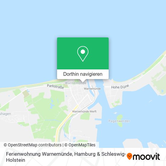 Ferienwohnung Warnemünde Karte
