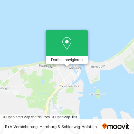 R+V Versicherung Karte