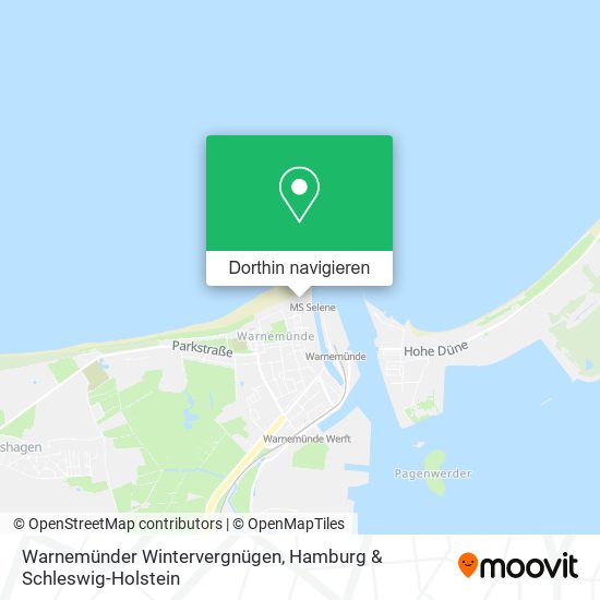 Warnemünder Wintervergnügen Karte