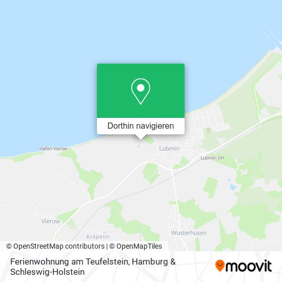 Ferienwohnung am Teufelstein Karte