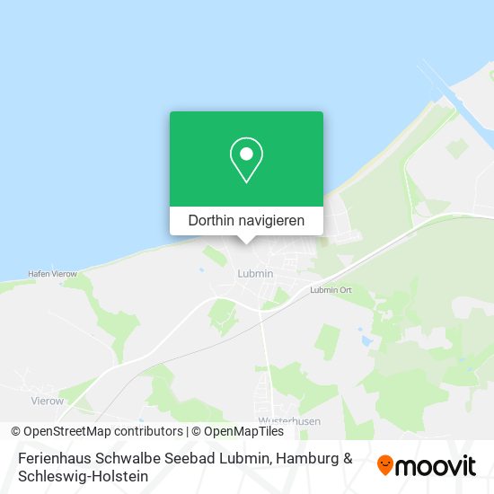 Ferienhaus Schwalbe Seebad Lubmin Karte