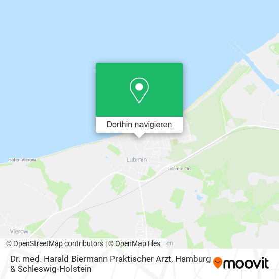 Dr. med. Harald Biermann Praktischer Arzt Karte