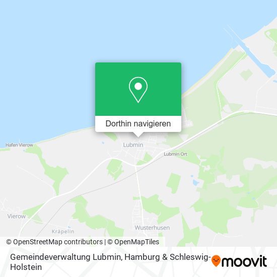 Gemeindeverwaltung Lubmin Karte