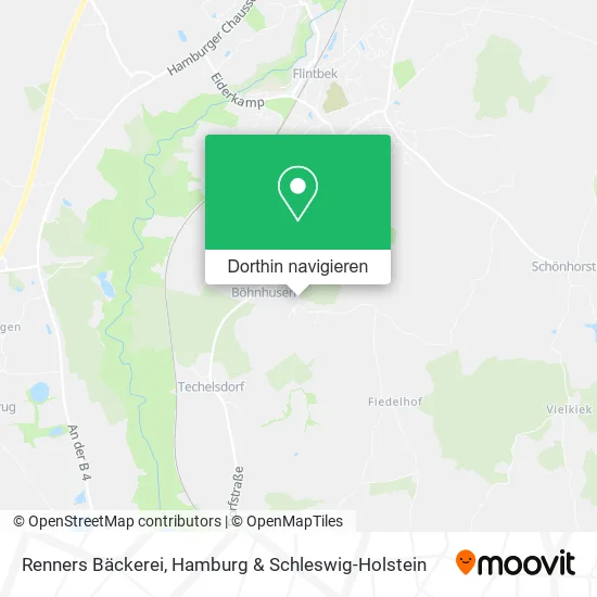 Renners Bäckerei Karte