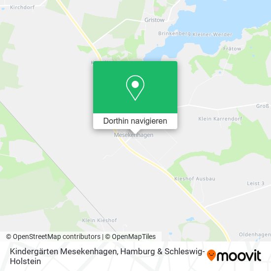 Kindergärten Mesekenhagen Karte