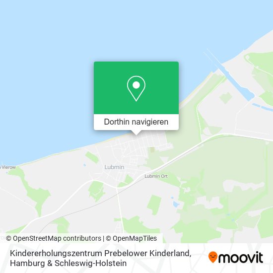 Kindererholungszentrum Prebelower Kinderland Karte