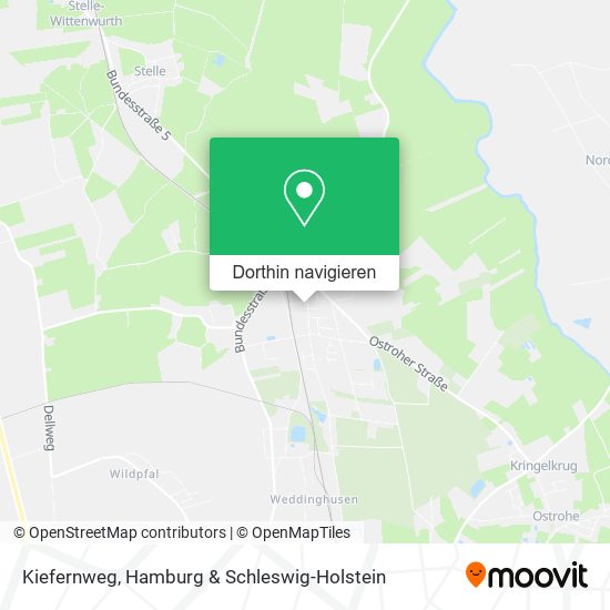 Kiefernweg Karte