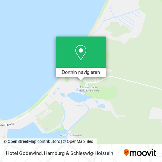 Hotel Godewind Karte