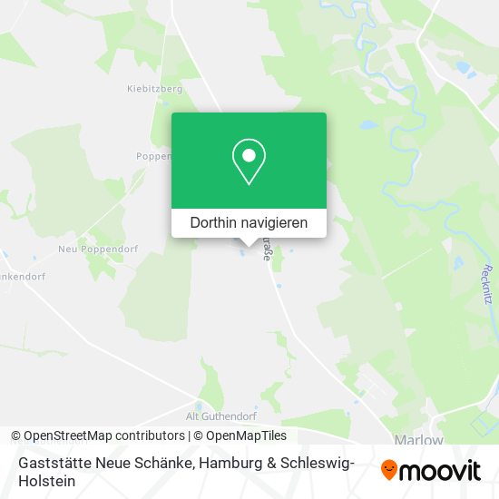 Gaststätte Neue Schänke Karte