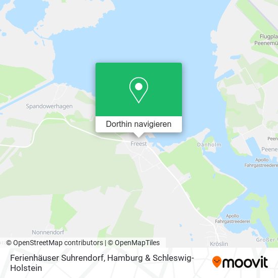 Ferienhäuser Suhrendorf Karte