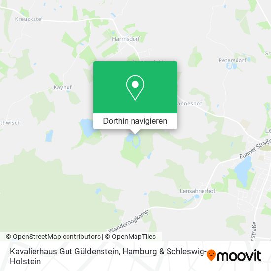 Kavalierhaus Gut Güldenstein Karte