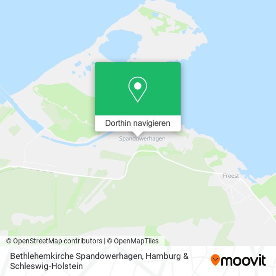 Bethlehemkirche Spandowerhagen Karte