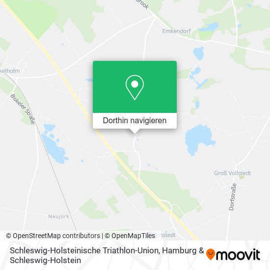 Schleswig-Holsteinische Triathlon-Union Karte