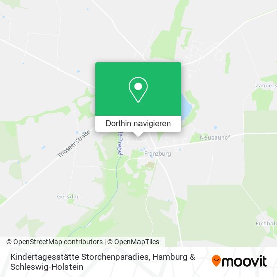 Kindertagesstätte Storchenparadies Karte