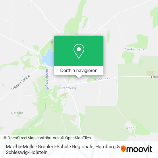 Martha-Müller-Grählert-Schule Regionale Karte