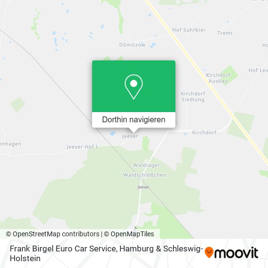 Frank Birgel Euro Car Service Karte