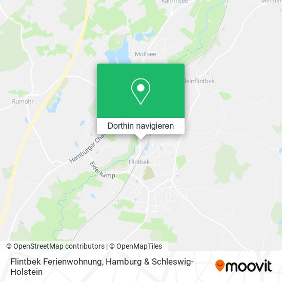Flintbek Ferienwohnung Karte