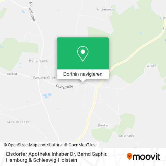 Elsdorfer Apotheke Inhaber Dr. Bernd Saphir Karte