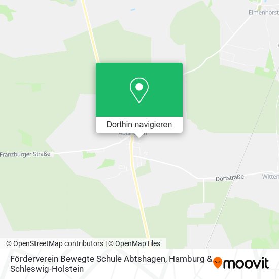 Förderverein Bewegte Schule Abtshagen Karte