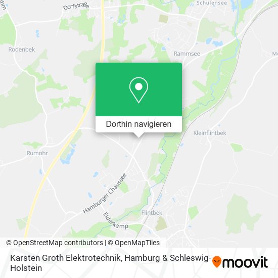 Karsten Groth Elektrotechnik Karte