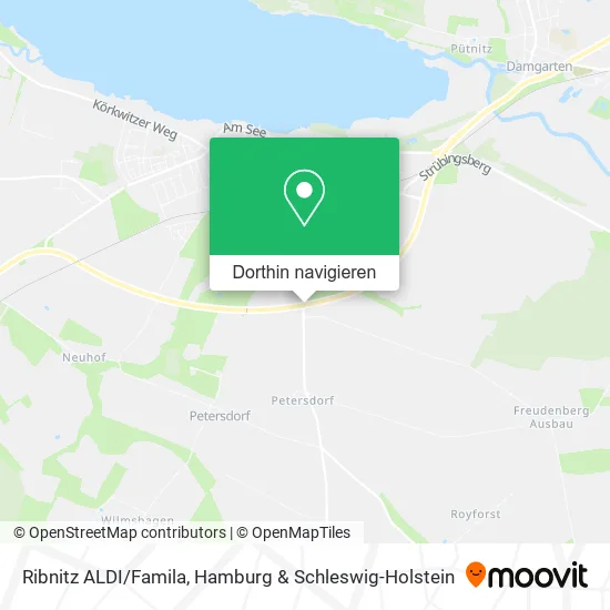 Ribnitz ALDI/Famila Karte