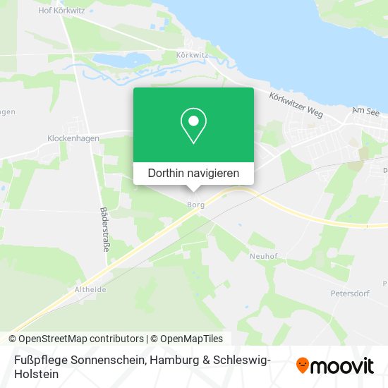 Fußpflege Sonnenschein Karte