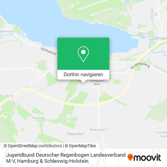 Jugendbund Deutscher Regenbogen Landesverband M-V Karte