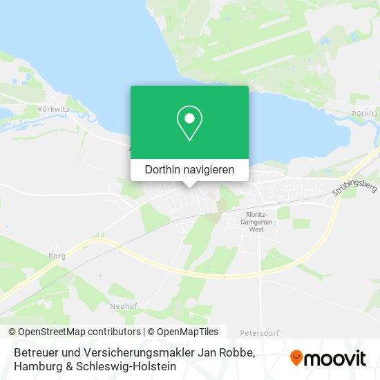 Betreuer und Versicherungsmakler Jan Robbe Karte