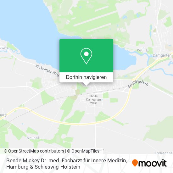 Bende Mickey Dr. med. Facharzt für Innere Medizin Karte