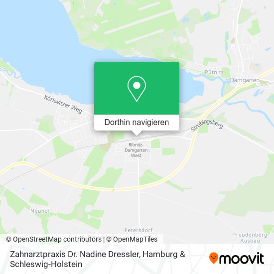 Zahnarztpraxis Dr. Nadine Dressler Karte