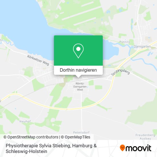 Physiotherapie Sylvia Stiebing Karte