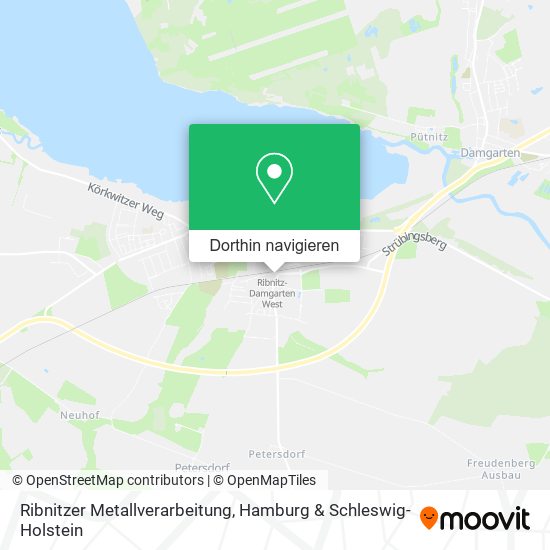 Ribnitzer Metallverarbeitung Karte