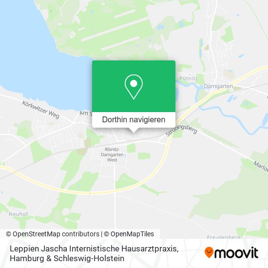 Leppien Jascha Internistische Hausarztpraxis Karte
