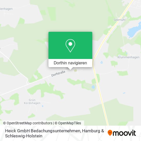 Heick GmbH Bedachungsunternehmen Karte