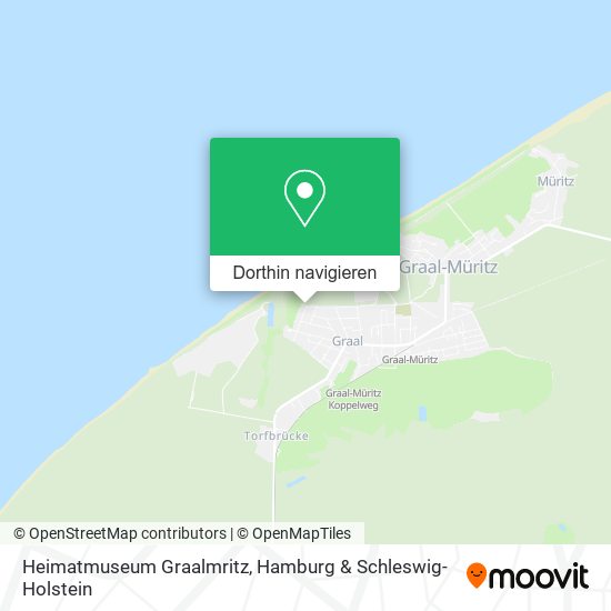 Heimatmuseum Graalmritz Karte