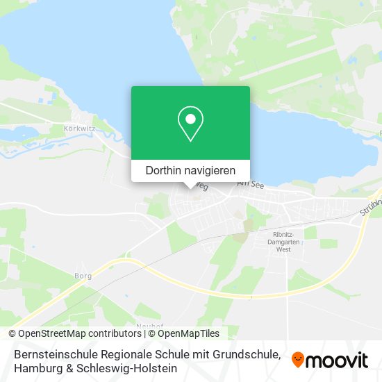 Bernsteinschule Regionale Schule mit Grundschule Karte