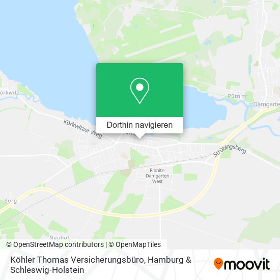 Köhler Thomas Versicherungsbüro Karte